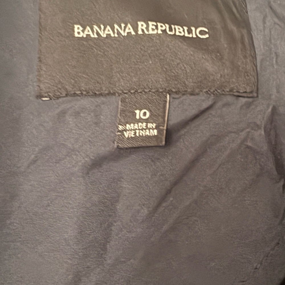 Banana Republic Women's Blue Linen Blazer - Picture 12 of 16